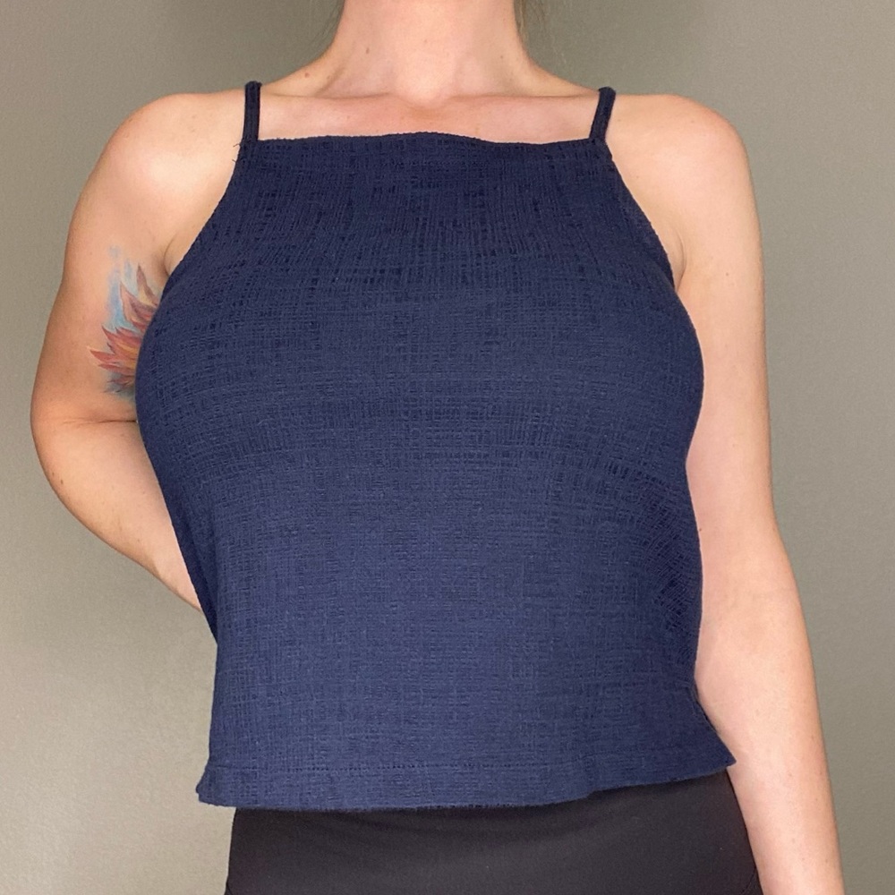 Madewell High Neck Tank Top